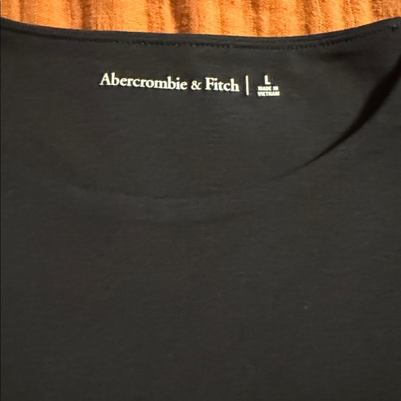 Abercrombie & Fitch Black Crew Neck Top - Picture 2 of 4